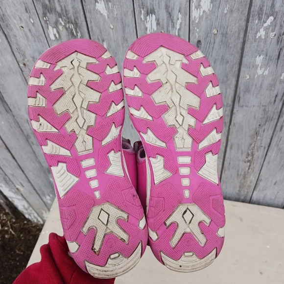 Eddie Bauer Girls 2M Sandals Cascade Hot Pink & Purple Adjustable Hook and Loop‎ - Picture 7 of 9